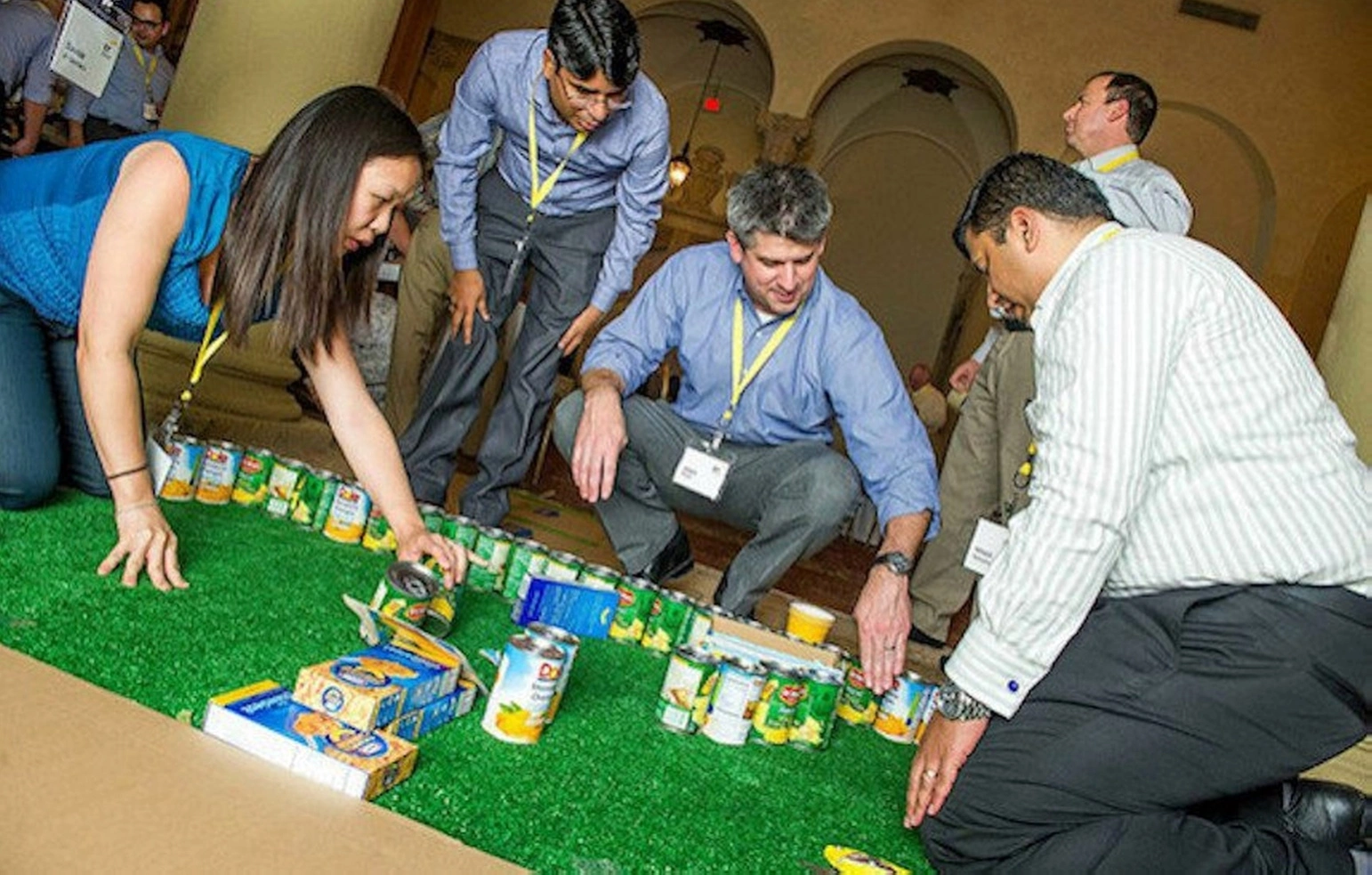 Corporate team building workshop for emotional intelligence development